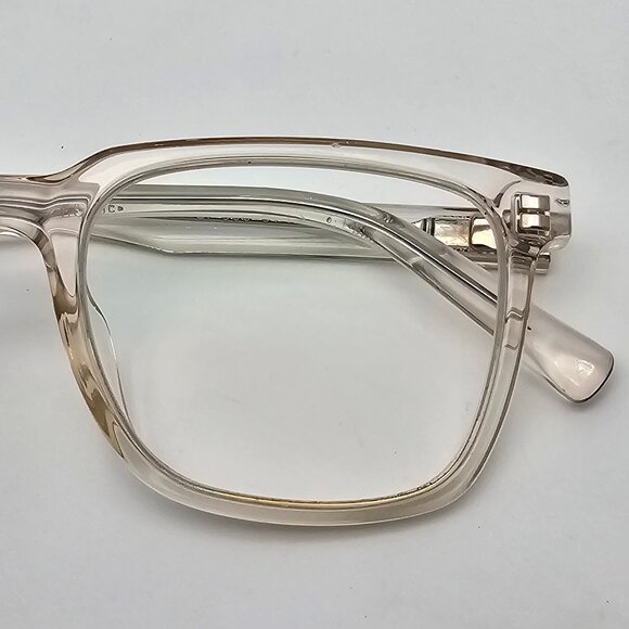 Warby Parker Chamberlain M LBF 500 Crystal Eyeglasses Frame w/ Case 51-17-140 main image 9